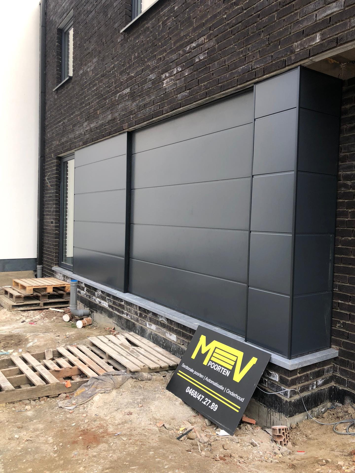 installateurs van sectionale poorten Kerkhove Mv Poorten